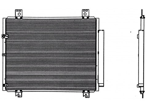 Condenser - Toyota Hiace 2005